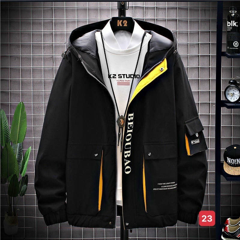 Áo khoác kaki nam nữ phong cách hàn quốc - skymen Fashion AKK03