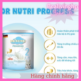 Sữa bột dinh dưỡng cao năng lượng phát triển chiều cao và trí não dr nutri progress 900g cho trẻ từ 6 đến 36 tháng
