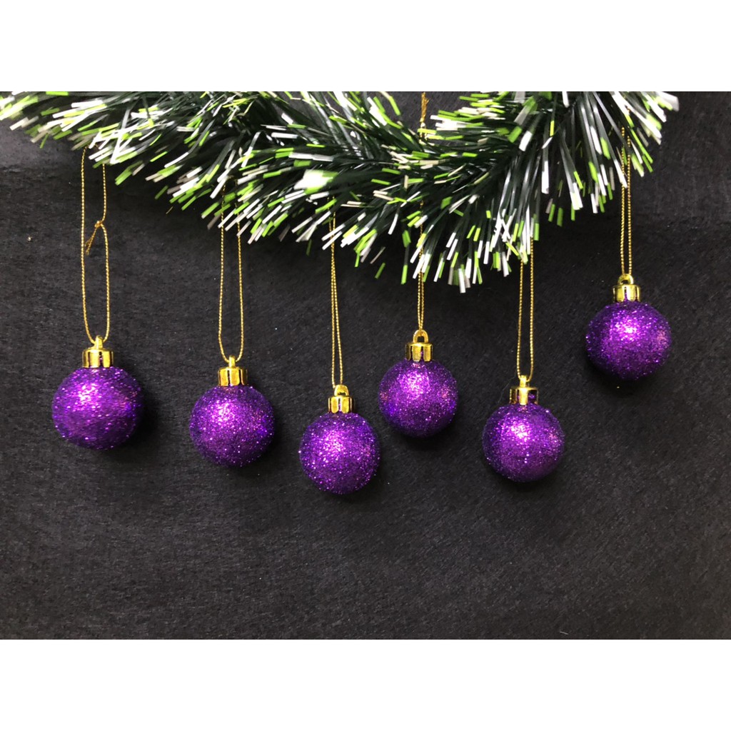 [ HCM ] NOEL  6 TRÁI - CHÂU KIM TUYẾN TRANG TRÍ NOEL KÍCH THƯỚC 60 LY - 80 LY - 100 LY -120 LY