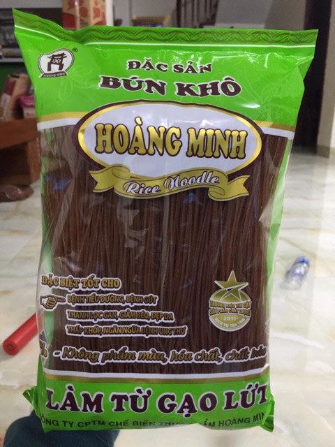 ĐẶC SẢN BÚN KHÔ HOÀNG MINH LÀM TỪ GẠO LỨT 500g