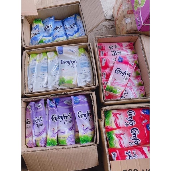 Nước xả vải Comfort đậm đặc thơm lưu hương lâu
