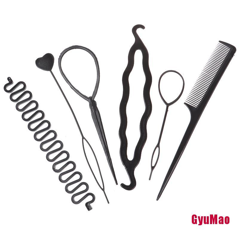 Bộ 6 Dụng Cụ Uốn Tóc Xoắn Ốc rx1GUMO Dành Cho Trẻ Em