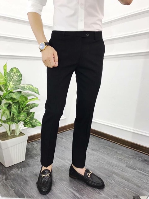Quần Âu Nam Công Sở - Ống Côn - Form Slimfit - Sang Trọng Lịch Lãm