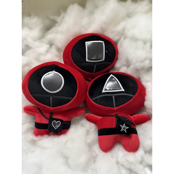 Lính canh Squid Game (vuông,tròn,tam giác) 30cm