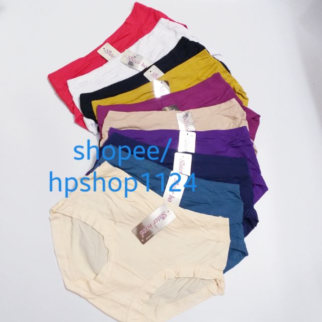 Quần lót nữ - quần lót cotton mềm thấm hút mồ hôi cạp rúm cao cấp