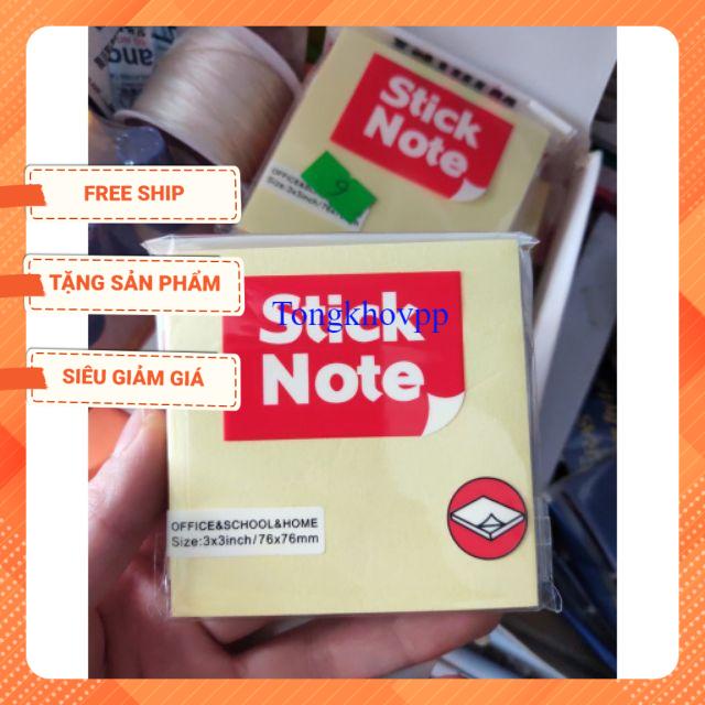 Giấy nhớ vàng 3x3-giấy nhắc việc 3x3