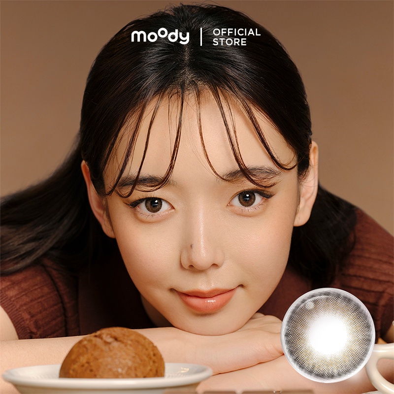 Kính áp tròng Moody CHOCO MOCHI bộ sưu tập Bubble Tea 14.2mm có màu sử dụng nửa năm