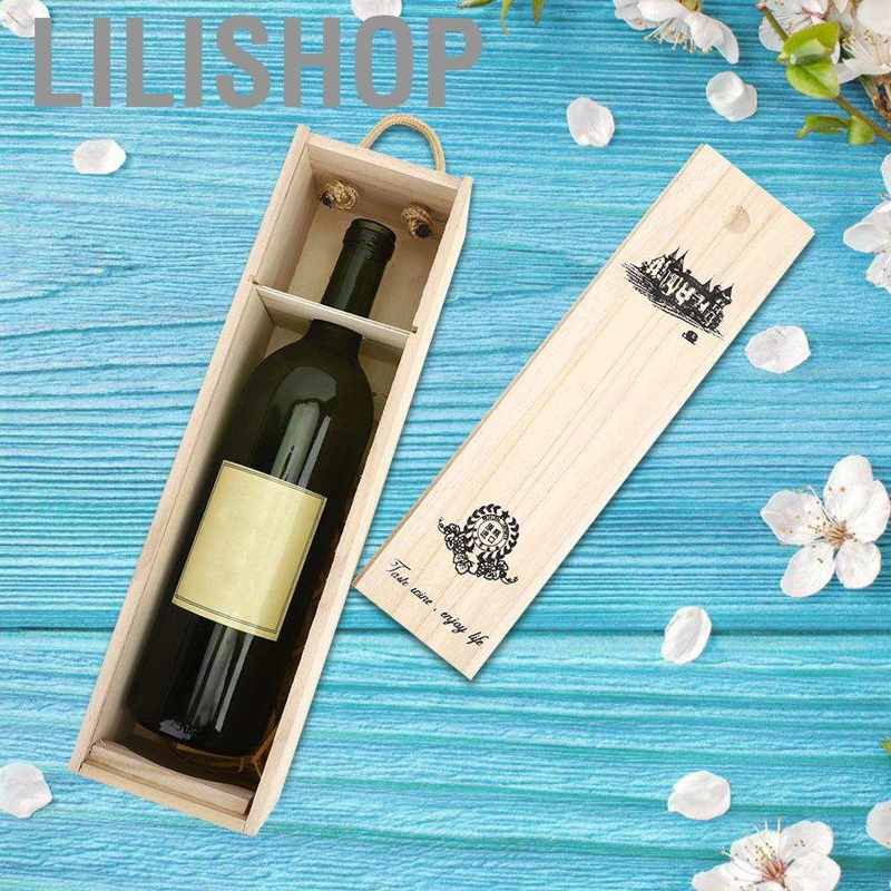 Hộp Gỗ Đựng Chai Rượu Phong Cách Retro Cổ Điển | BigBuy360 - bigbuy360.vn