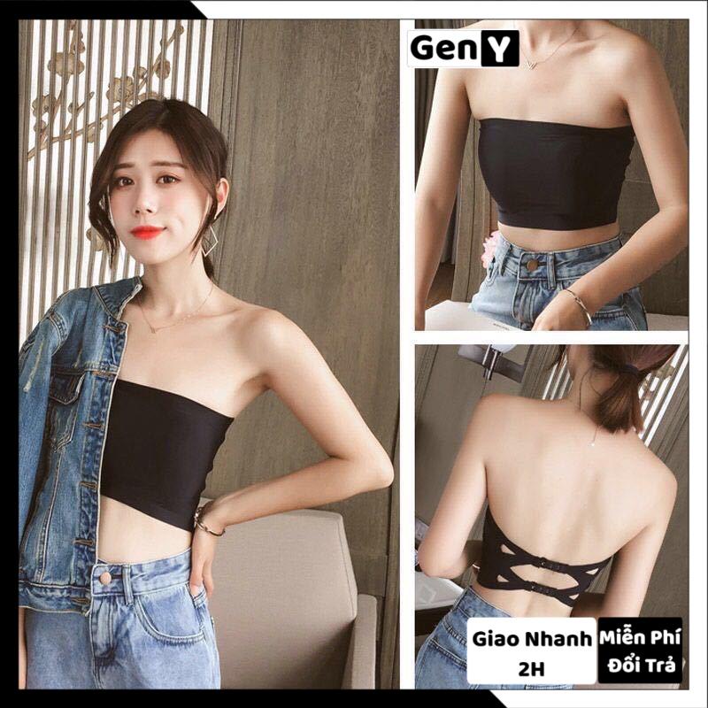 Áo Bra Đúc Su Trơn Không Dây GenY Áo Lót Mềm Mịn Hot Hit