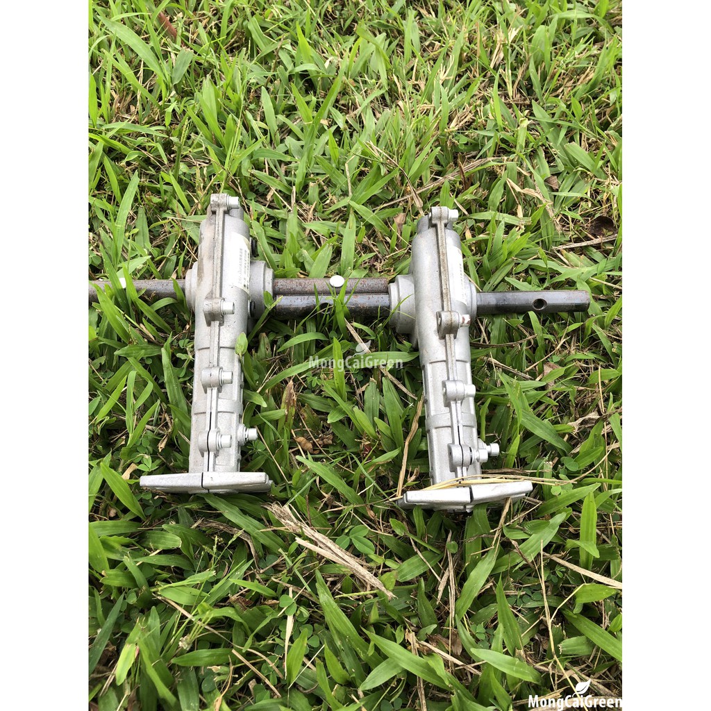 Trục xới đất - HỘP SỐ gắn các bộ bánh sạc cỏ, lên luống, xới đât. lắp máy cắt cỏ - Khía 7/9 - Trục 26/28