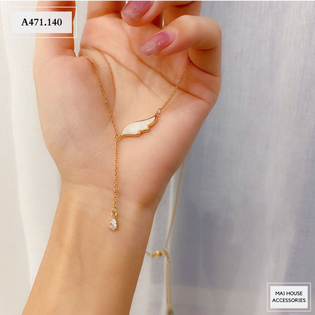 DÂY CHUYỀN CHIẾC LÁ CHO NỮ - A471