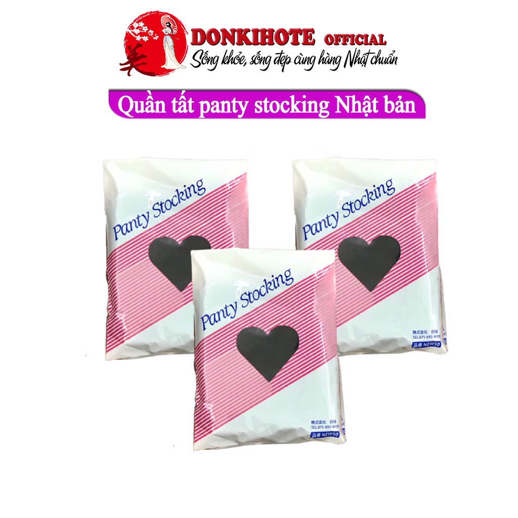 Quần tất da chân, tất da chân Panty Stocking Nhật Bản set 5 bộ