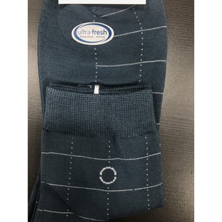 OWEN - Tất nam cổ trung Owen 100% cotton khử mùi 81608