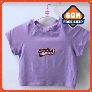 Km Áo croptop Ôm body cute chất xịn xuất khẩu