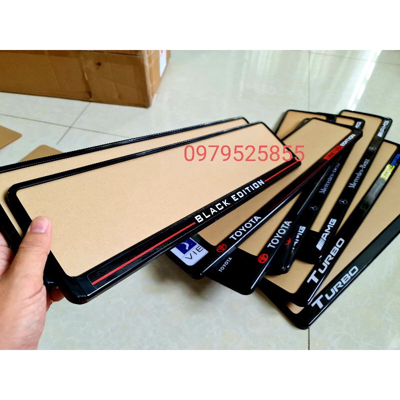 Bọc biển số châu âu nhựa ABS đầy đủ mica