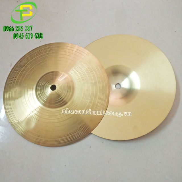 Cymbal cajon 10/12/14 inch giá rẻ ( 1 lá)