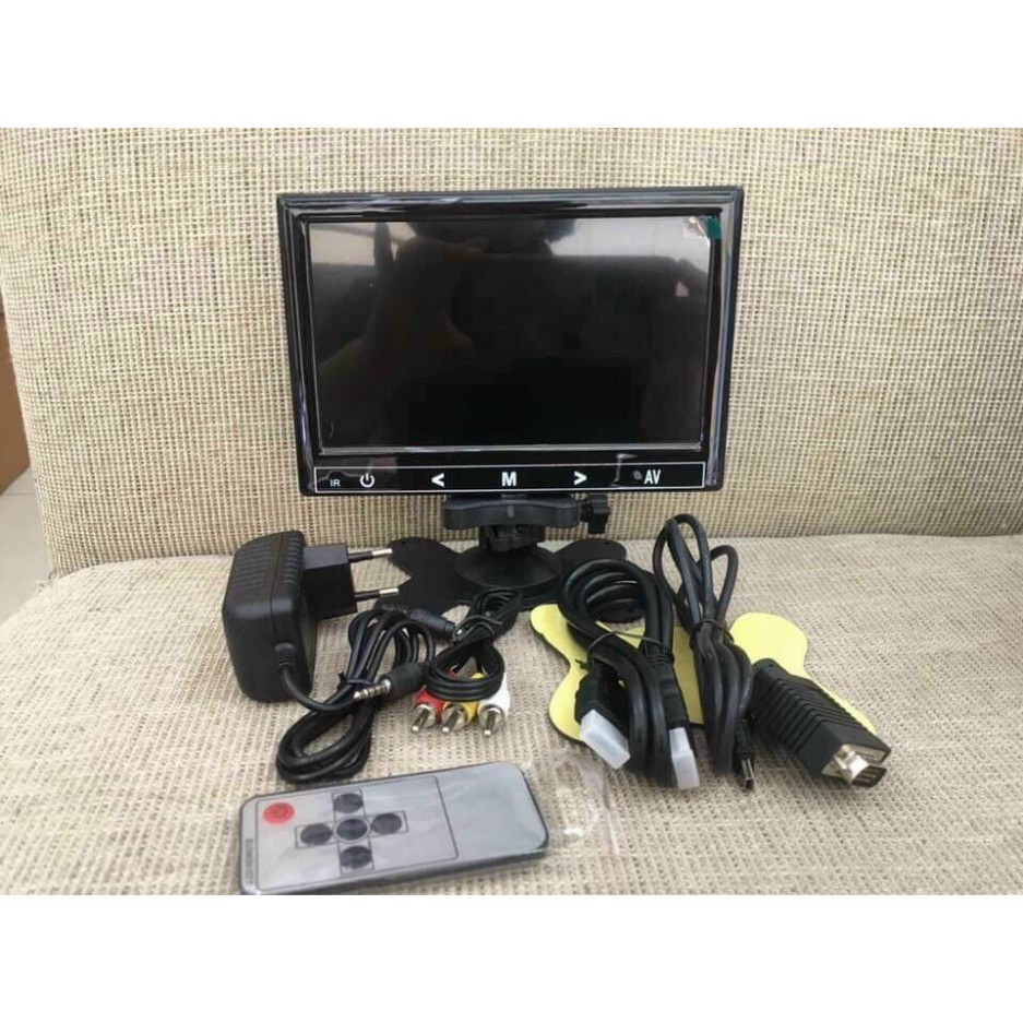 Màn hình 7 inch, Màn test camera, Màn hình mini dùng test camera hay làm màn hình theo dõi trong phạm vi hẹp
