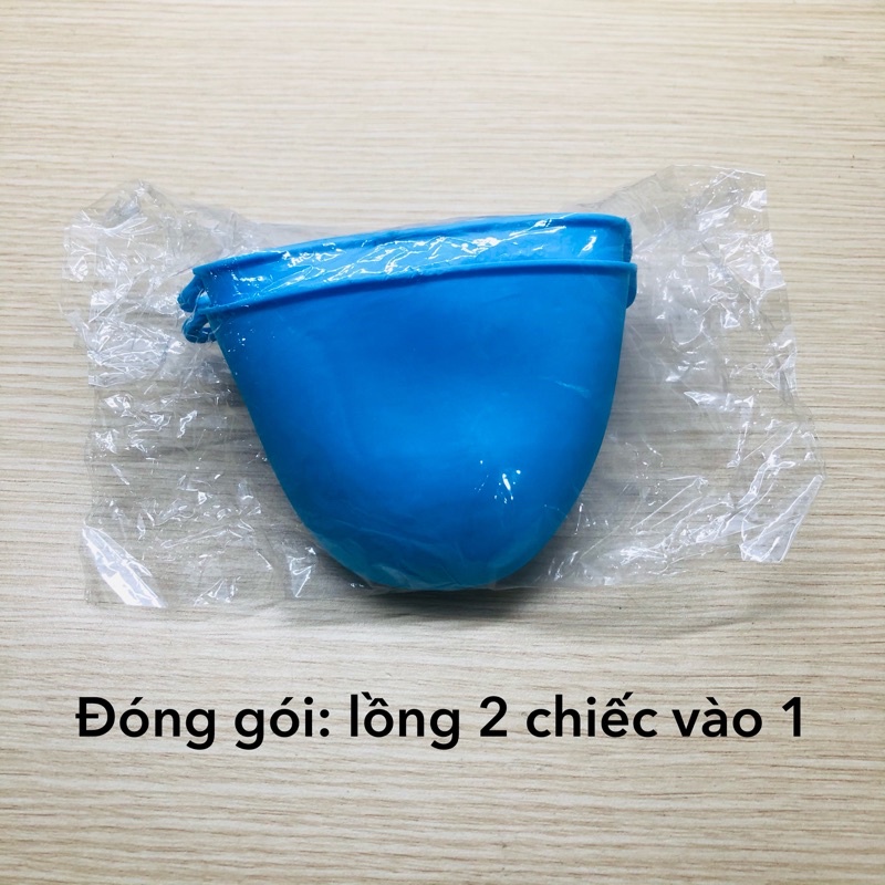 Set 2 miếng nhấc nồi bắc nồi silicon, găng tay cách nhiệt chống bỏng nhà bếp