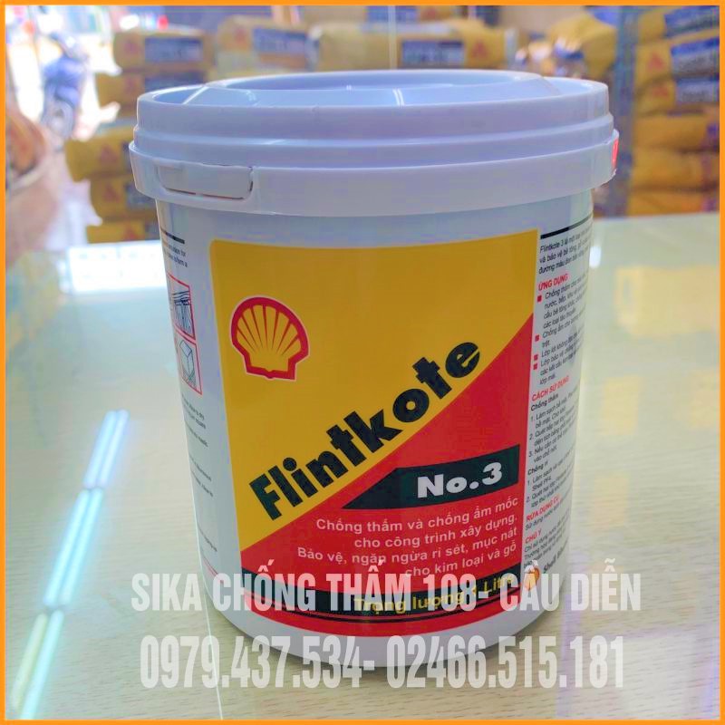 Chất chống thấm gốc nhựa đường Flintkote No.3 - 1L