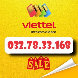 Sim đẹp Viettel đuôi 168