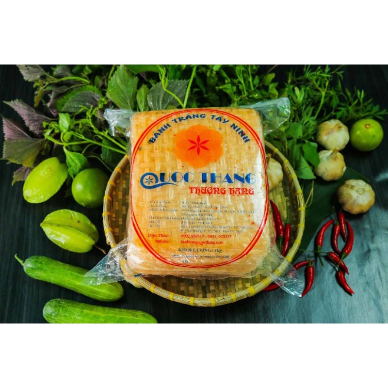 BÁN SỈ Bánh tráng muối ớt Tây Ninh 500g