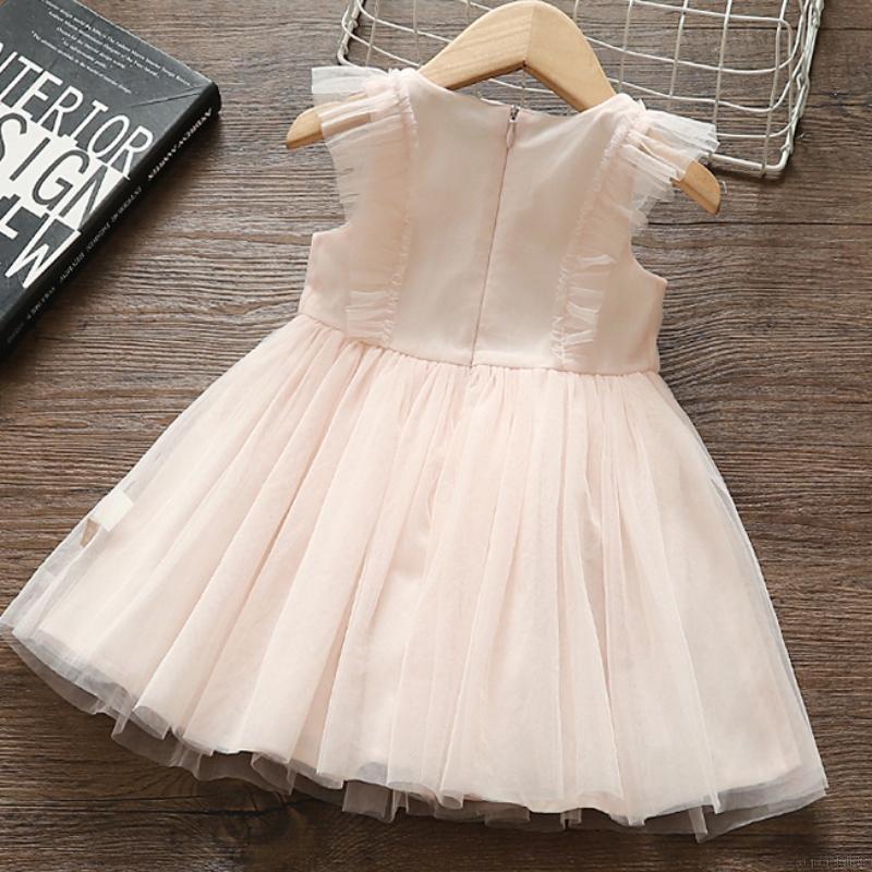Đầm Xòe Công Chúa Xinh Xắn Cho Bé Gái 1-7 Tuổi