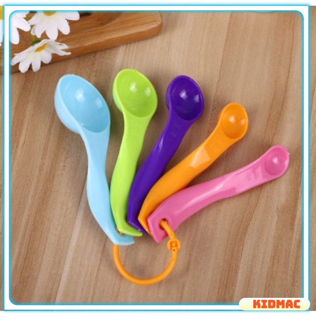 Bộ Thìa Đong Định Lượng Phục Vụ Bé Ăn Dặm 5 Món Chính Xác Cho Nhà Bếp