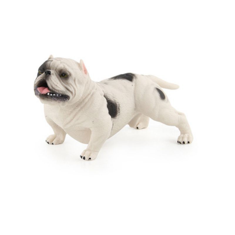 Đồ chơi mô hình chó bulldog tỉ lệ 1/6