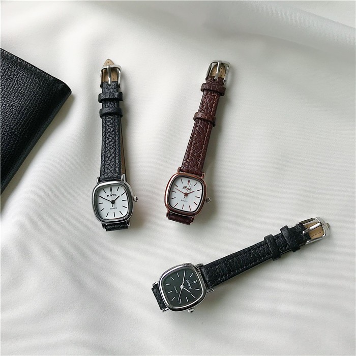 Đồng Hồ Nữ RATE, Mặt Vuông Cá Tính, Dây Da Cao Cấp Mềm Bền | Đồng Hồ Thời Trang Chính Hãng | BigBuy360 - bigbuy360.vn