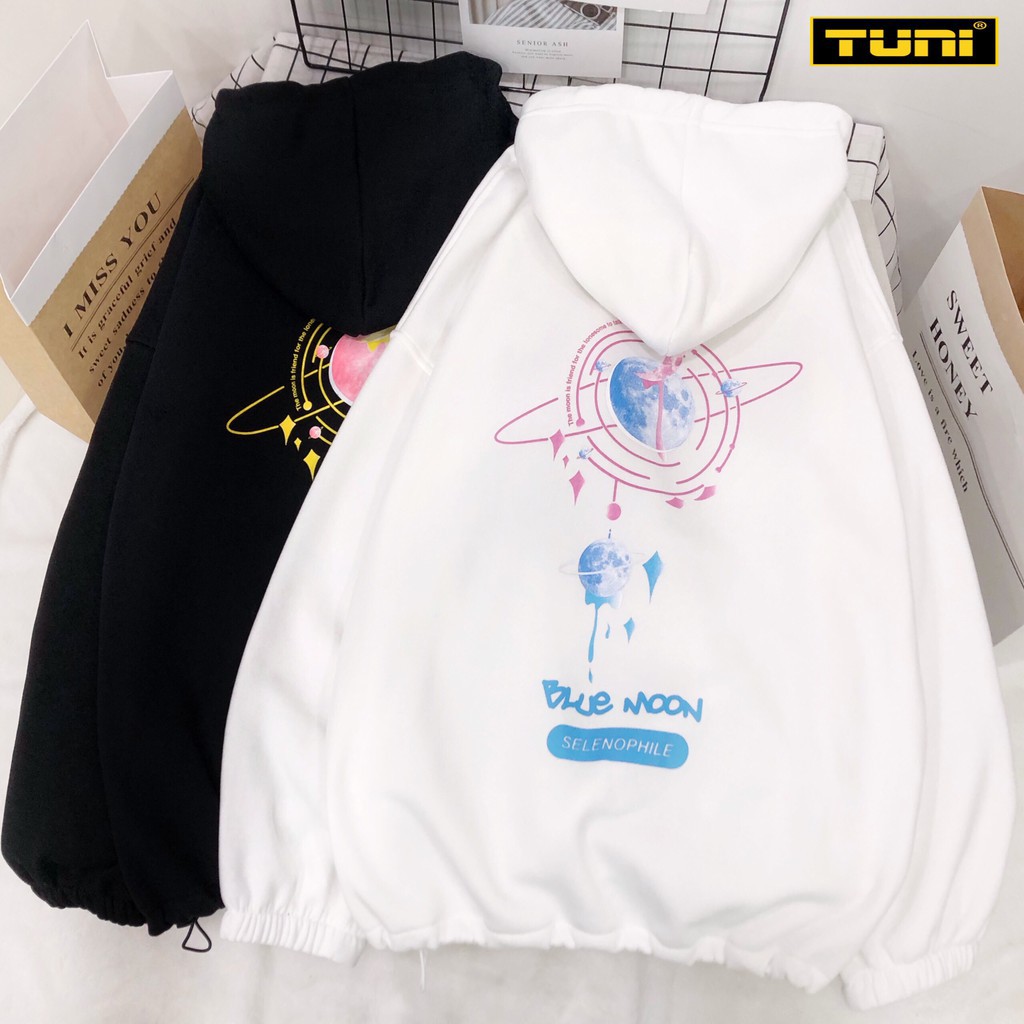 (Áo hoodie nữ) Áo khoác hoodie form rộng MORA ulzzang (ẢNH THẬT)