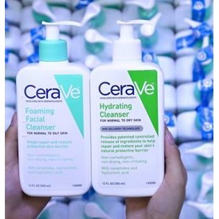 SỮA RỬA MẶT CERAVE FOAMING FACIAL CLEANSER FOR NORMAL TO OILY SKIN