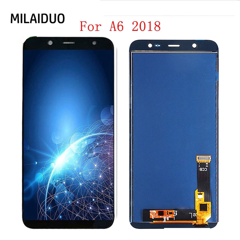 Màn Hình Lcd Cảm Ứng Thay Thế Cho Samsung Galaxy A6 2018 A600 Sm-A600F A600Fn