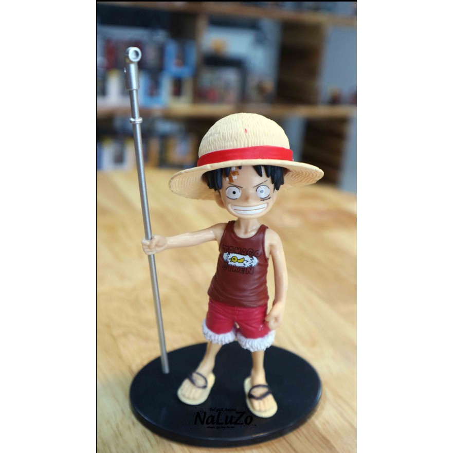 Mô hình One Piece - Mô hình Luffy Kid lúc nhỏ rõ nét chi tiết dễ thương