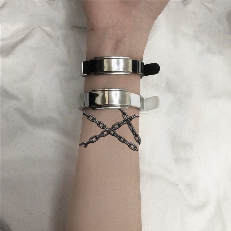 Vòng Tay Thép Titan B832 Cá Tính Cho Cặp Đôi