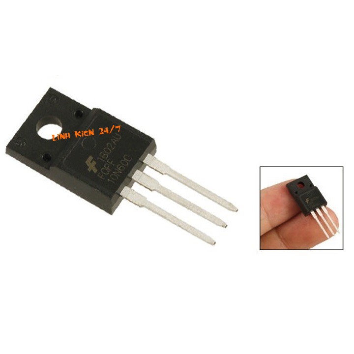 Mosfet 10N60 Kênh N TO-220 10A 600V