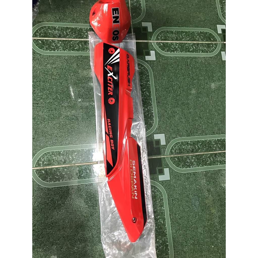 Bộ Ốp Pô Exciter 155 + Chụp Pô Ex155, Ex2021 VVA Sơn Màu Logo Đẹp