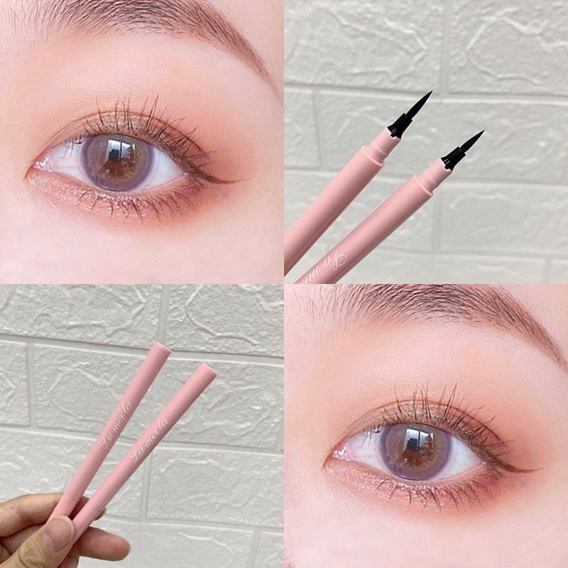 Bút kẻ mắt HEYXI Eyeliner dạng xoay tự động chống thấm nước lâu trôi nhanh khô không phai màu cao cấp HE1