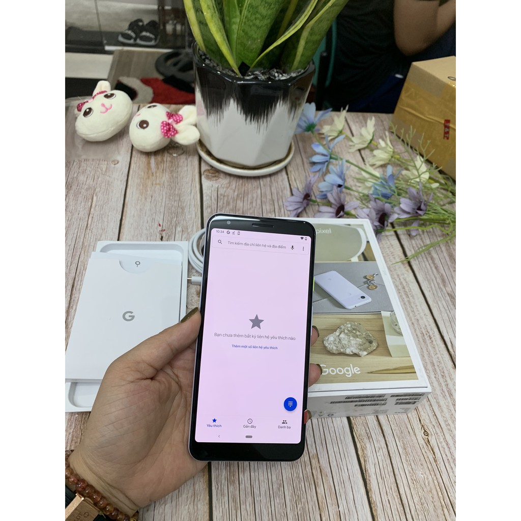 Google Pixel 3A XL lock full hộp hàng mới về.