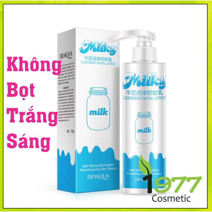 Sữa Rửa Mặt Làm Trắng Sach Da Trị Thâm Tinh Chất Sữa Bioaqua Hàng Nội Địa Trung 1977 Cosmetic | BigBuy360 - bigbuy360.vn