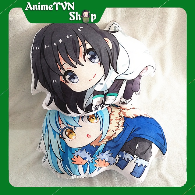 Nhồi bông in 2 mặt Anime Manga Tensei Shitara Slime Datta Ken - 40 Cm - Siêu dễ thương ôm cực đã