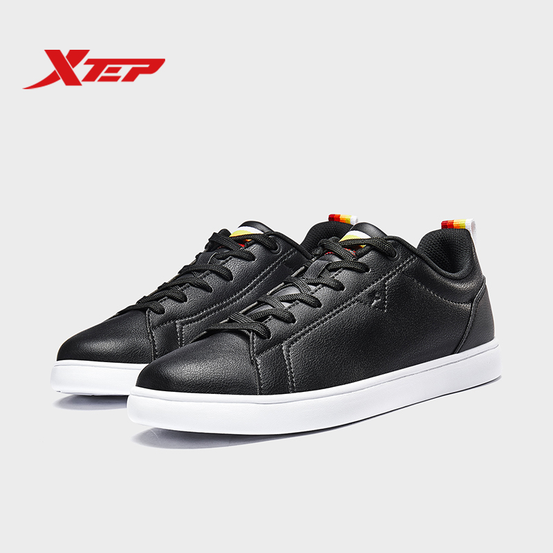 Giày skate nam, giày sneakers nam Xtep thiết kế đơn giản nhưng lại rất nam tính 980119316301