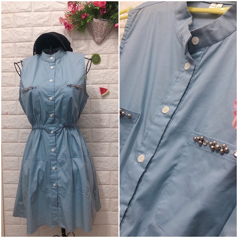Đầm jeans denim dưới 60 kg