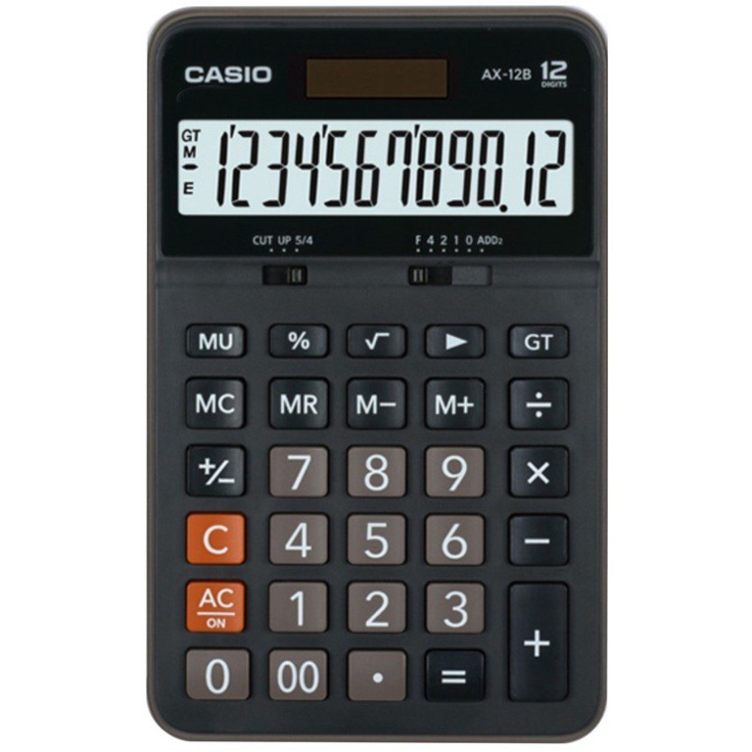 [Có sẵn] [Ảnh thật] Máy Tính Để Bàn AX-12B - Máy tính Casio Cầm Tay Để Bàn Tính Cho Shop - Bảo hành 6 tháng