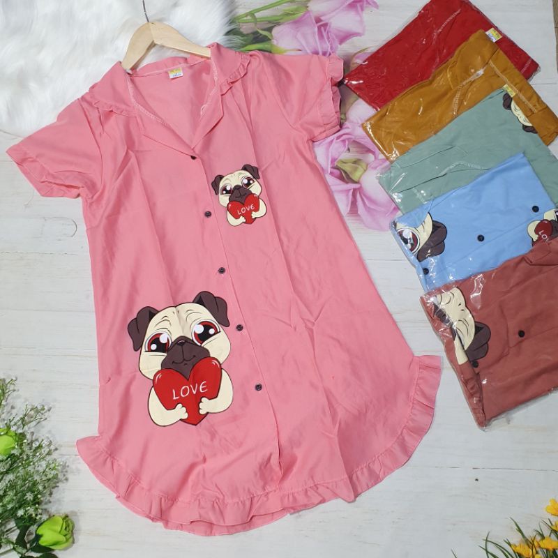 Đầm ngủ sơmi phom 55kg
