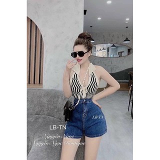 Áo len yếm siêu hot