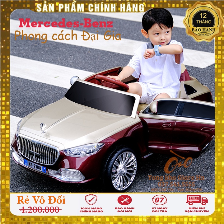 Siêu xe ô tô điện Mec - Maybach, xe ô tô điện trẻ em cao cấp nhất, siêu đẹp và nhiều tính năng mới