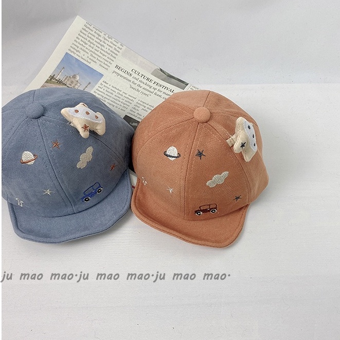 Mũ lưỡi trai mềm họa tiết hoạt hình đáng yêu độc đáo cho bé