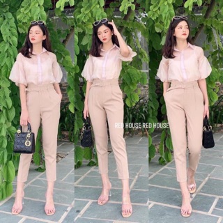 Quần baggy, chân váy len lông kèm ảnh thật