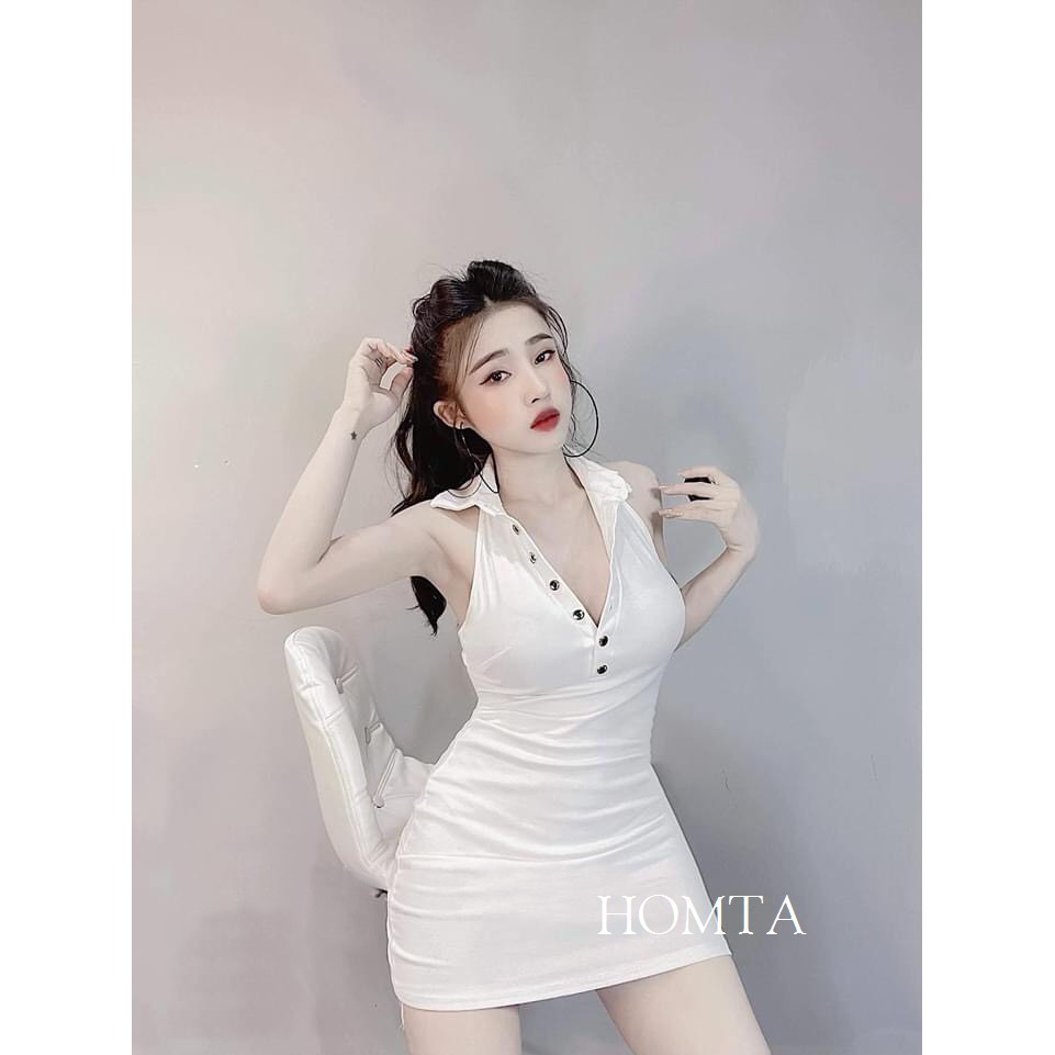 Đầm Body Sát Nách cách điệu