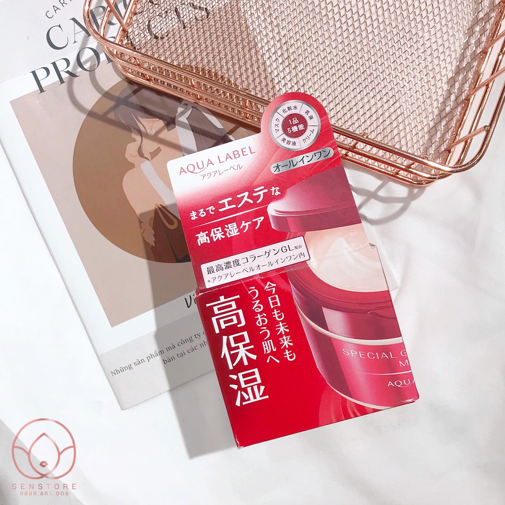 KEM DƯỠNG DA SHISEIDO AQUALABEL 5IN1